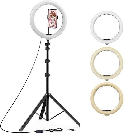 Ring Light 10-inch with Stand